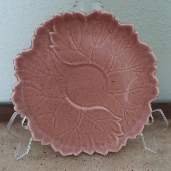 Vintage Woodfield by Steubenville Salmon Pink Saucer - Picture 1 of 4